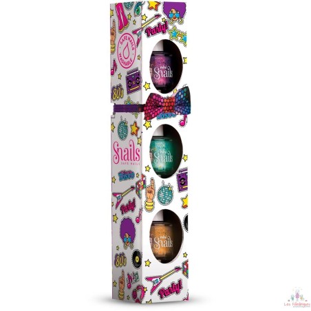 Snails - 3 Mini Vernis Disco