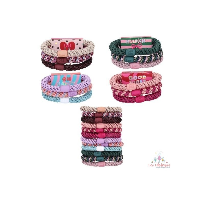 LOVIES Kits d'élastiques à cheveux