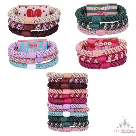 LOVIES Kits d'élastiques à cheveux