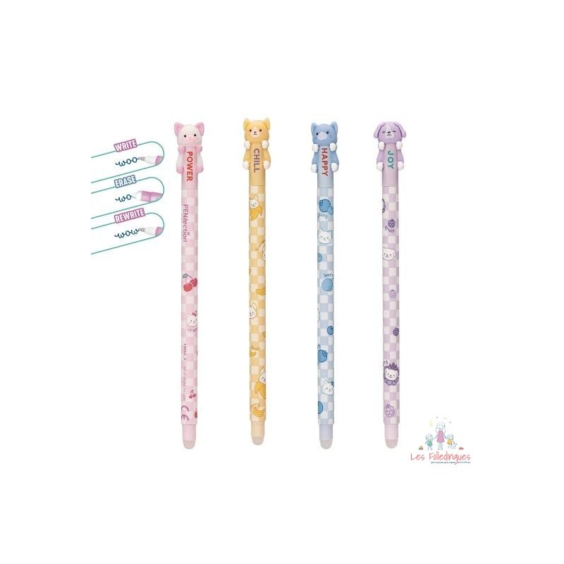 PENfection Stylo gel effaçable Huggy Colours