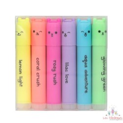 PENfection Set de mini surligneurs effaçables