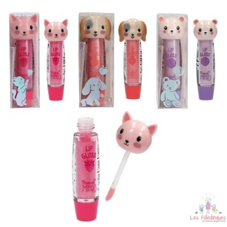 Princess Mini gloss animal