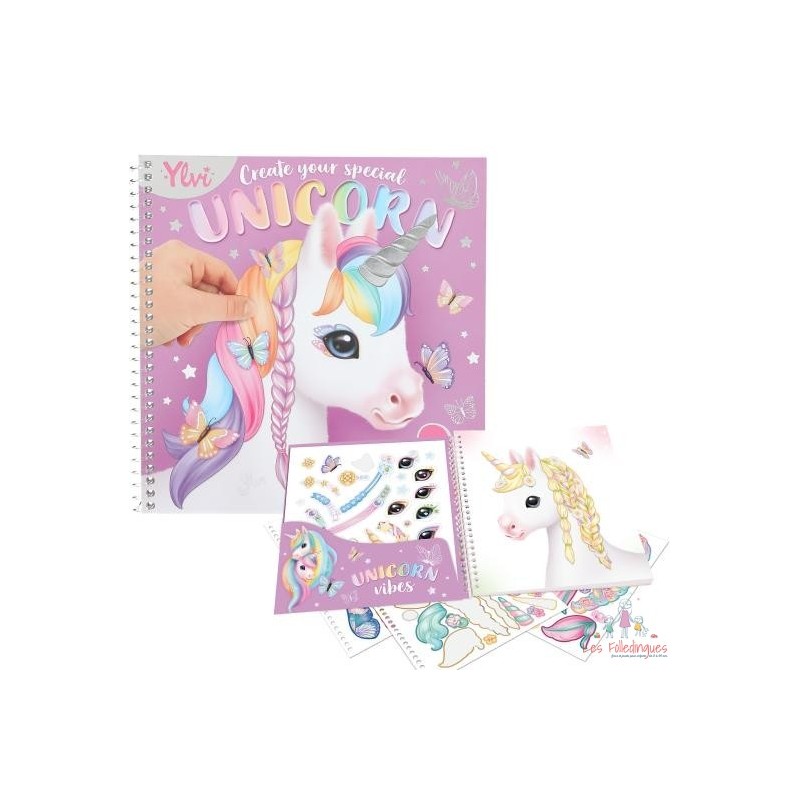 Ylvi Create Your Special Unicorn Dress Me Up