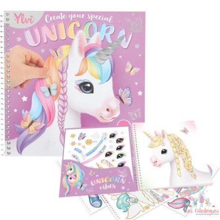 Ylvi Create Your Special Unicorn Dress Me Up