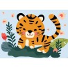 Puzzle 12 Pièces - Le Bébé Tigre