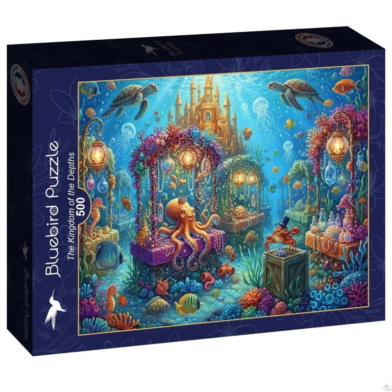 Puzzle 500 Pièces - Le Royaume des Profondeurs