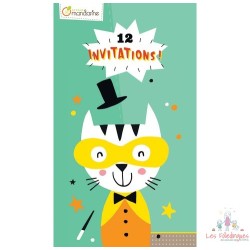 Cartes d’invitation, Animaux