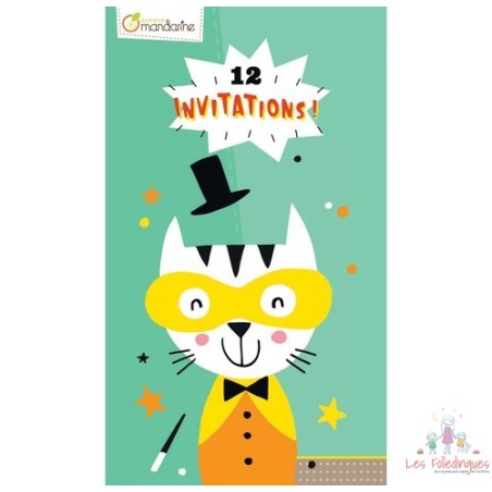 Cartes d’invitation, Animaux